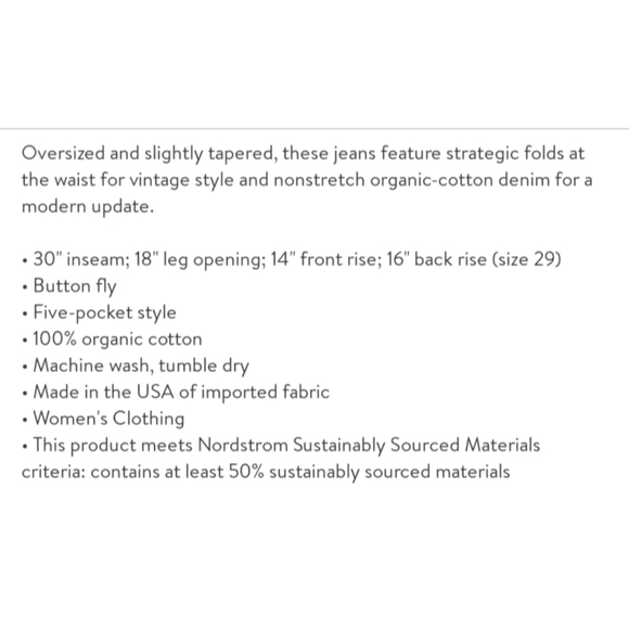 AGOLDE ultra high rise folded waistband relaxed straight leg rigid denim jeans - Picture 7 of 7